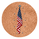 DAROUND 421 SH CP Flag at Rest Shimmer Copper